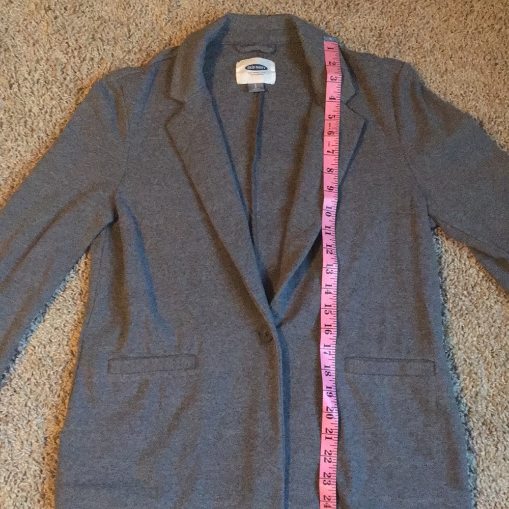 Classic, Casual, Heather Gray Blazer. Size Small. - Picture 4 of 6
